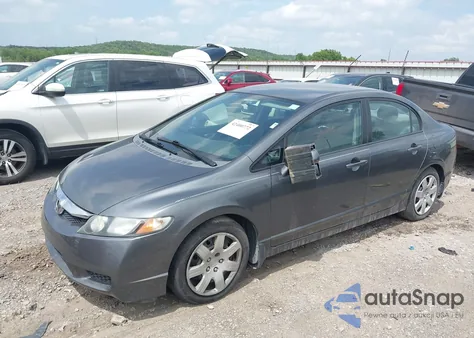 2010 Honda Civic Lx z USA, uszkodzony, nr VIN 2HGFA1F5XAH309621